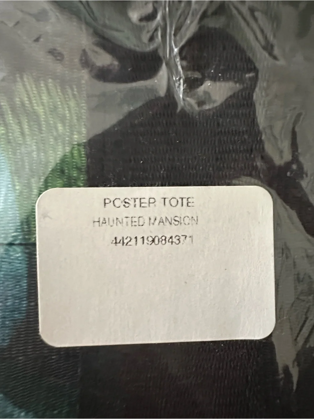 Brand new Harvey’s Disney Haunted Mansion Poster Tote Bag Purse
